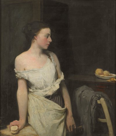 Girl at Her Toilet by Glyn Warren Philpot